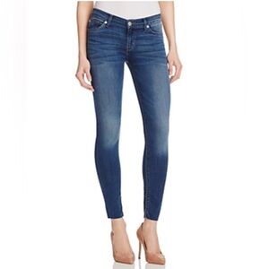 HUDSON Krista Ankle Super Skinny Mid-Rise Jeans